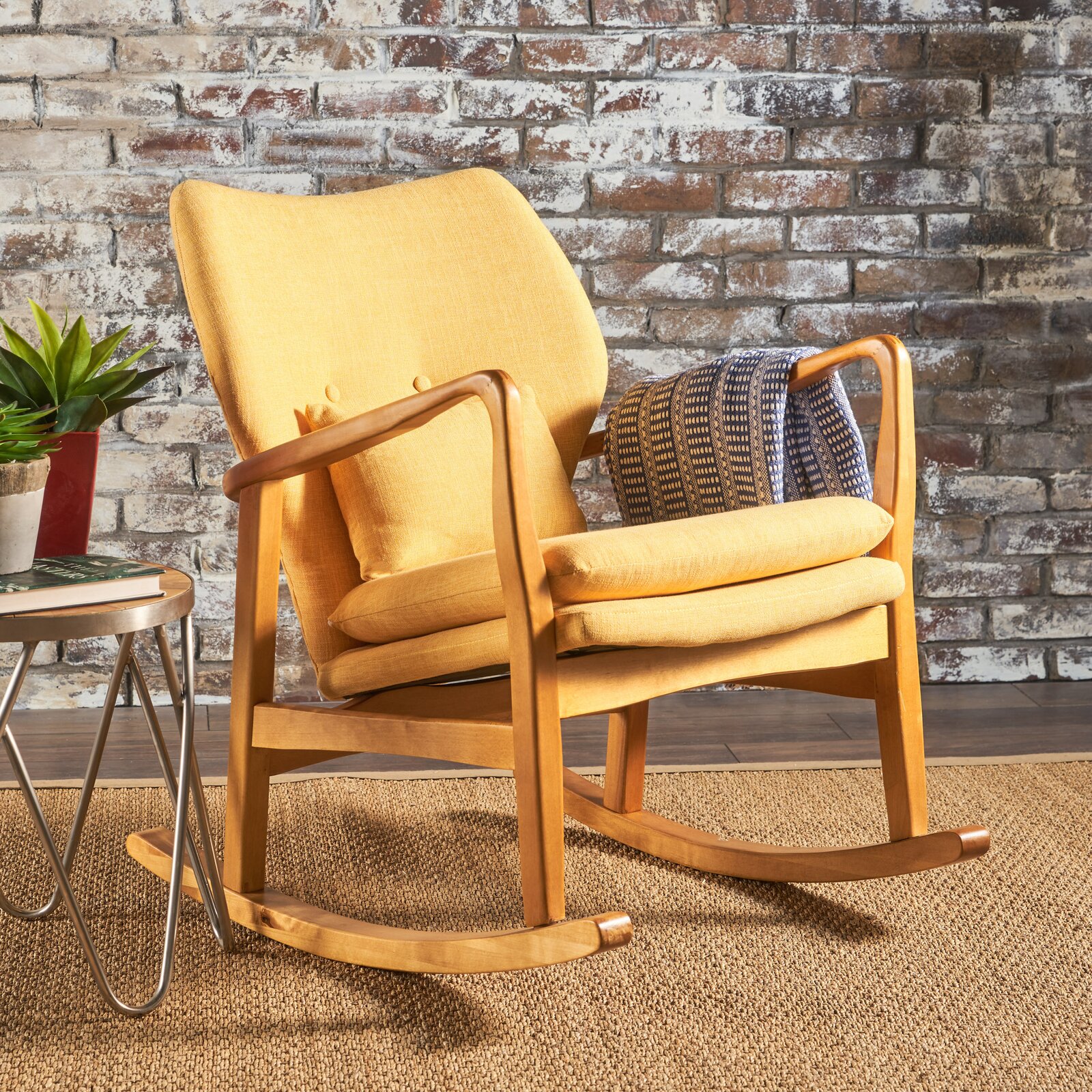 Corrigan Studio Michiko Rocking Chair & Reviews Corrigan Studio Michiko Rocking Chair & Reviews